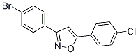Isoxazole, 3-(4-broMophenyl)-5-(4-chlorophenyl)- CAS#: 31554-58-2