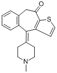 KETOTIFEN CAS#: 34580-13-7