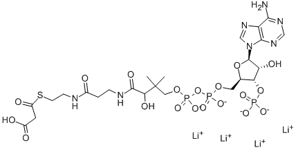 MALONYL COENZYME A TETRALITHIUM SALT CAS#: 116928-84-8