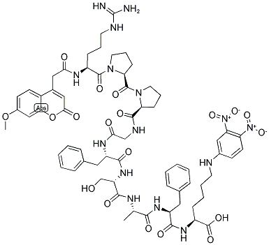 MCA-ARG-PRO-PRO-GLY-PHE-SER-ALA-PHE-LYS(DNP)-OH CAS#: 323577-36-2