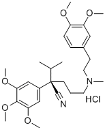 METHOXY-(-)-VERAPAMIL HYDROCHLORIDE CAS#: 36622-40-9