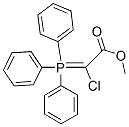METHYL 2-CHLORO-2-(TRIPHENYLPHOSPHORANYLIDENE)ACETATE CAS#: 31459-98-0
