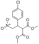 METHYL 3-(4-CHLOROPHENYL)-2-METHOXYCARBONYL-4-NITROBUTANOATE CAS#: 360072-54-4