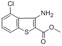 METHYL 3-AMINO-4-CHLORO-1-BENZOTHIOPHENE-2-CARBOXYLATE CAS#: 35212-86-3