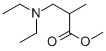 METHYL 3-(DIETHYLAMINO)-2-METHYLPROPANOATE CAS#: 31084-16-9