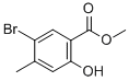 METHYL 5-BROMO-2-HYDROXY-4-METHYLBENZOATE CAS#: 39503-57-6