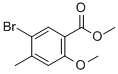 METHYL 5-BROMO-2-METHOXY-4-METHYLBENZOATE CAS#: 39503-58-7