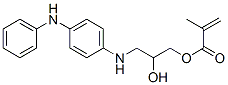 Methacrylic acid 2-hydroxy-3-(4-anilinoanilino)propyl ester CAS#: 39940-88-0