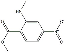 Methyl 2-(MethylaMino)-4-nitrobenzoate CAS#: 3558-13-2