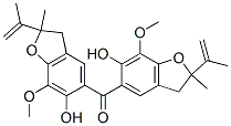 Methyl(2-isopropenyl-6-hydroxy-7-methoxycoumaran-5-yl) ketone CAS#: 35817-13-1