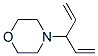 Morpholine, 4-(1-ethenyl-2-propenyl)- (9CI) CAS#: 344395-88-6