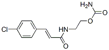 N-(2-Carbamoyloxyethyl)-3-(4-chlorophenyl)propenamide CAS#: 30740-37-5
