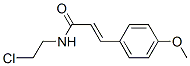 N-(2-Chloroethyl)-3-(4-methoxyphenyl)propenamide CAS#: 30687-07-1