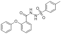 N-(2-PHENOXYBENZOYL)-N'-(P-TOSYL)HYDRAZINE CAS#: 363179-62-8