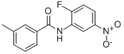 N-{2-fluoro-5-nitrophenyl}-3-methylbenzamide CAS#: 306325-54-2