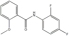 N-(2,4-Difluorophenyl)-2-MethoxybenzaMide, 97% CAS#: 314022-67-8