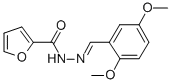 N'-(2,5-dimethoxybenzylidene)-2-furohydrazide CAS#: 292180-93-9