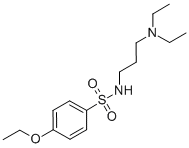 N-(3-Diethylaminopropyl)-p-ethoxybenzenesulfonamide CAS#: 32410-93-8