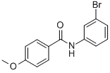 N-(3-bromophenyl)-4-methoxybenzamide CAS#: 301158-03-2