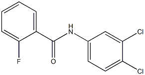 N-(3,4-dichlorophenyl)-2-fluorobenzamide CAS#: 313952-50-0
