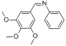 N-(3,4,5-trimethoxybenzylidene)aniline CAS#: 32349-41-0