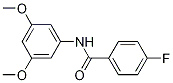 N-(3,5-DiMethoxyphenyl)-4-fluorobenzaMide, 97% CAS#: 305834-38-2