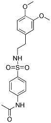 N-(4-(((2-(3,4-DIMETHOXYPHENYL)ETHYL)AMINO)SULFONYL)PHENYL)ETHANAMIDE CAS#: 321706-23-4