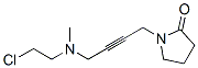 N-(4-(2-chloroethylmethylamino)-2-butynyl)-2-pyrrolidone CAS#: 35059-06-4