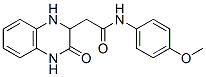 N-(4-METHOXYPHENYL)-2-(3-OXO-1,2,3,4-TETRAHYDROQUINOXALIN-2-YL)ACETAMIDE CAS#: 36932-44-2