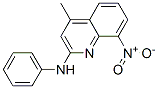 N-(4-Methyl-8-nitro-2-quinolinyl)-N-phenylamine CAS#: 31128-03-7