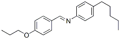 N-(4-Propoxybenzylidene)-4-pentylaniline CAS#: 35047-04-2