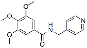 N-(4-Pyridylmethyl)-3,4,5-trimethoxybenzamide CAS#: 3678-67-9