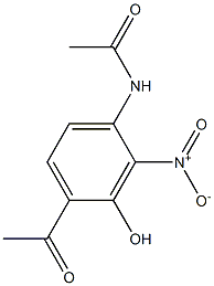 N-(4-acetyl-3-hydroxy-2-nitrophenyl)acetaMide CAS#: 30192-48-4