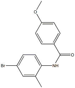 N-(4-bromo-2-methylphenyl)-4-methoxybenzamide CAS#: 314284-27-0