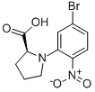 N-(5-Bromo-2-nitrophenyl)-L-proline CAS#: 305790-76-5