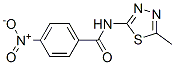 N-(5-METHYL-1,3,4-THIADIAZOL-2-YL)-4-NITROBENZAMIDE CAS#: 36855-77-3