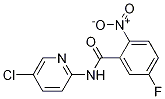 N-(5-chloro-2-pyridinyl)-(2-nitro)-5-fluorophenylcarboxamide CAS#: 280771-83-7