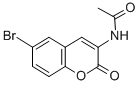 N-(6-BROMO-2-OXO-2H-1-BENZOPYRAN-3-YL)ACETAMIDE CAS#: 33404-13-6