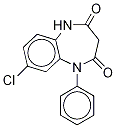 N-DesMethyl ClobazaM-d5 CAS#: 129973-75-7