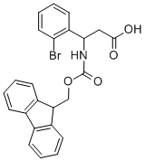 N-FMOC-3-AMINO-3-(2-BROMO-PHENYL)-PROPIONIC ACID CAS#: 284492-04-2