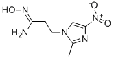 N'-HYDROXY-3-(2-METHYL-4-NITRO-1H-IMIDAZOL-1-YL)PROPANIMIDAMIDE CAS#: 301177-50-4
