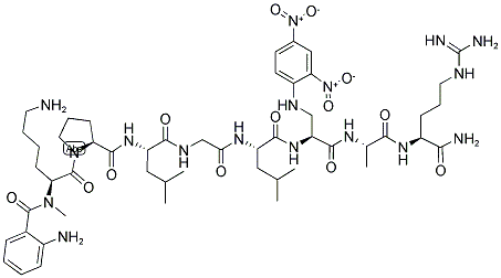 N-ME-ABZ-LYS-PRO-LEU-GLY-LEU-DAP(DNP)-ALA-ARG-NH2 CAS#: 396716-07-7