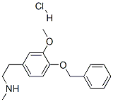 N-Methy-4-benzyloxy-3-methoxyphenethylamine Hydrochloride CAS#: 35266-64-9