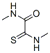 N-Methyl-2-thioxo-2-(methylamino)acetamide CAS#: 38762-37-7