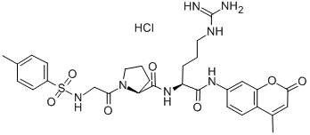 N-P-TOSYL-GLY-PRO-ARG 7-AMIDO-4-METHYLCOUMARIN HYDROCHLORIDE CAS#: 117961-27-0