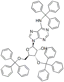 N-(Triphenylmethyl)-3'-O,5'-O-bis(triphenylmethyl)adenosine CAS#: 31085-57-1