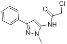 N1-(1-METHYL-3-PHENYL-1H-PYRAZOL-5-YL)-2-CHLOROACETAMIDE CAS#: 306935-25-1