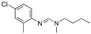 N1-Butyl-N2-(4-chloro-2-methylphenyl)-N1-methylformamidine CAS#: 37407-77-5