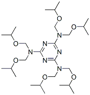 N2,N2,N4,N4,N6,N6-hexakis(propan-2-yloxymethyl)-1,3,5-triazine-2,4,6-t riamine CAS#: 33025-06-8
