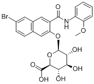 NAPHTHOL AS-BI BETA-D-GLUCURONIDE CAS#: 37-87-6